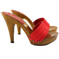 CLOGS WITH BAND (RED) -...